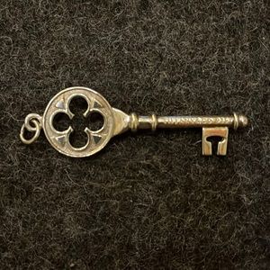 Tiffany and Co. .925 Silver Key pendant